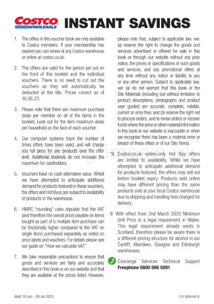 Costco Offers from 19 June