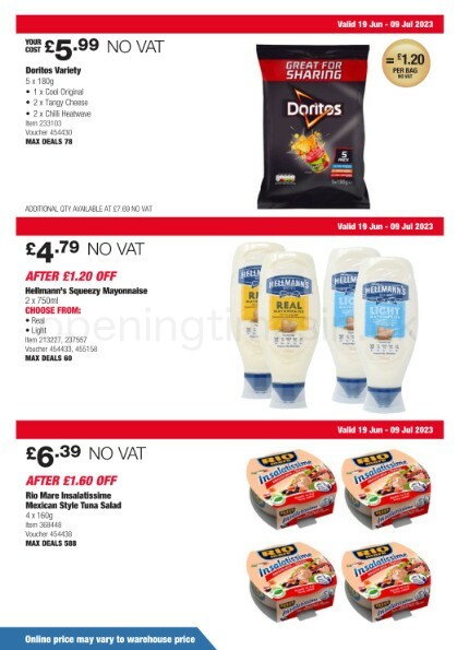 Costco Offers from 19 June