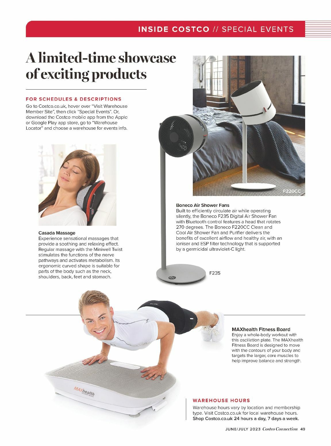 Costco Connection June/July Offers from 26 June