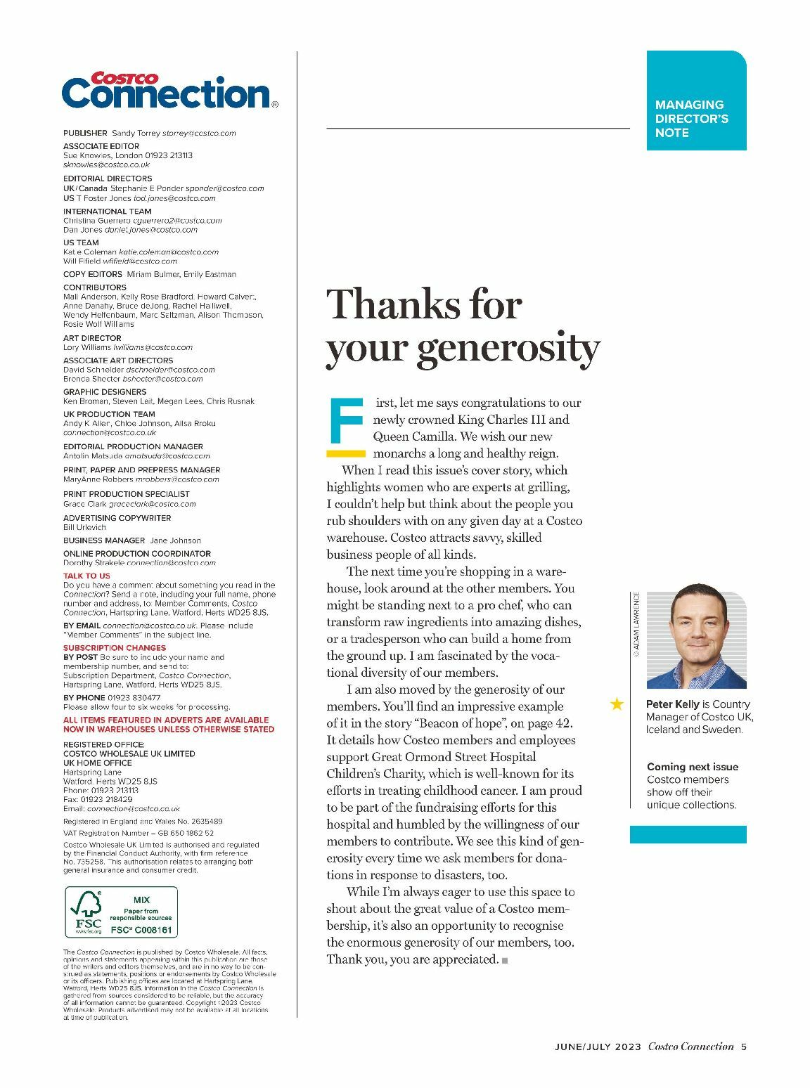 Costco Connection June/July Offers from 26 June