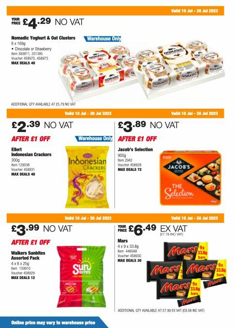 Costco Offers from 10 July
