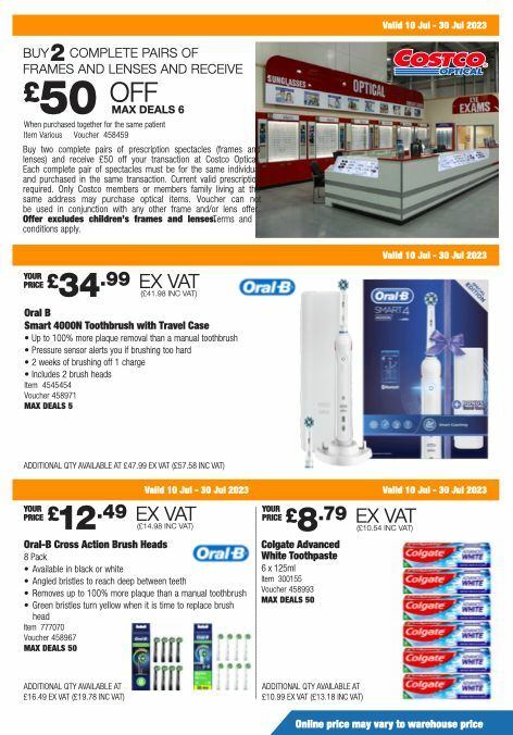 Costco Offers from 10 July