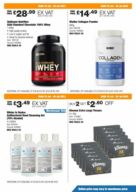 Costco Offers from 10 July