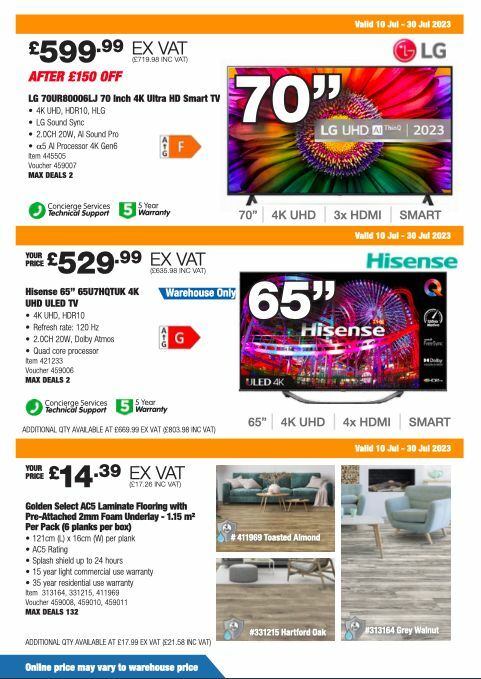 Costco Offers from 10 July