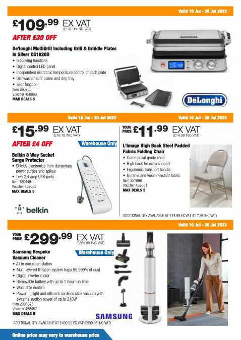 Costco Offers from 10 July