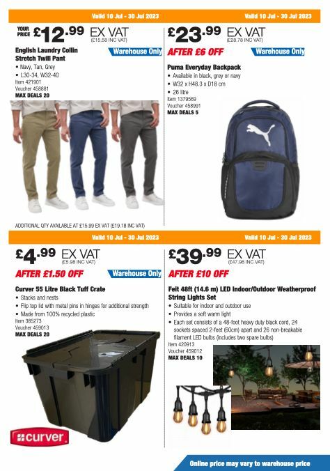 Costco Offers from 10 July