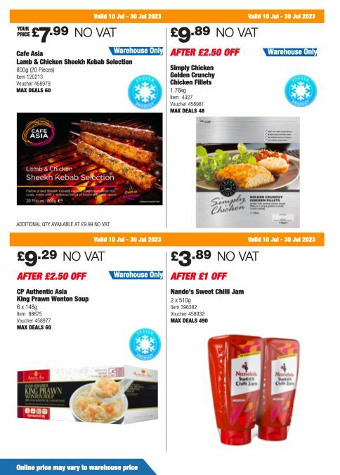 Costco Offers from 10 July