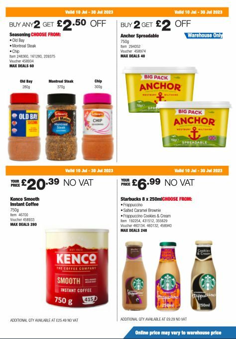 Costco Offers from 10 July
