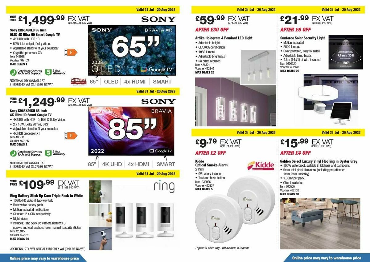 Costco Offers from 31 July