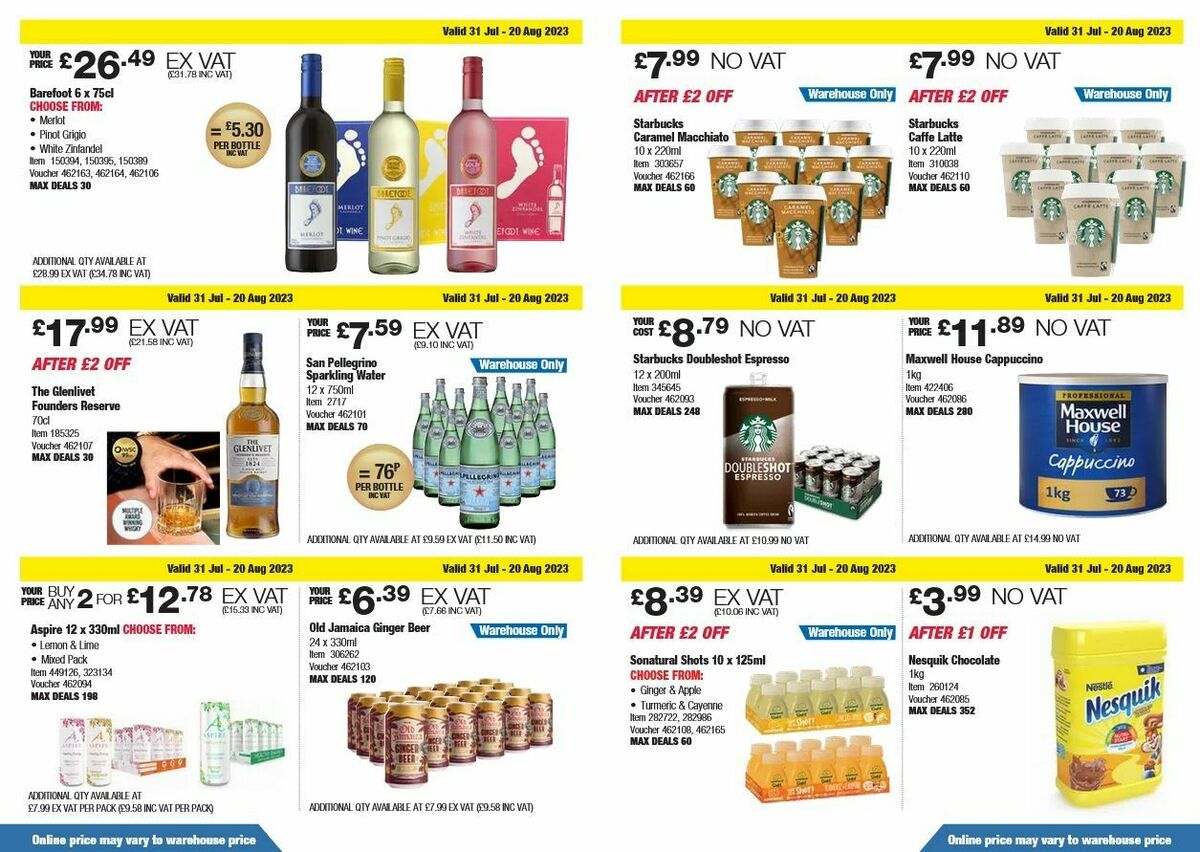 Costco Offers from 31 July