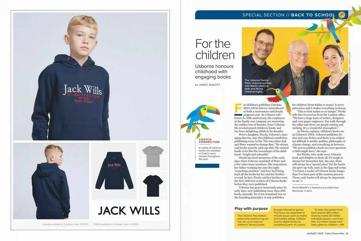 Costco Connection August Offers from 1 August