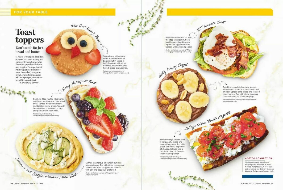 Costco Connection August Offers from 1 August