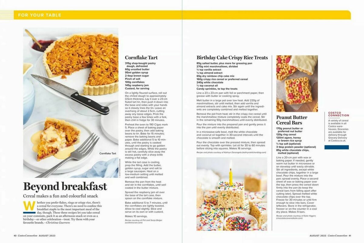 Costco Connection August Offers from 1 August