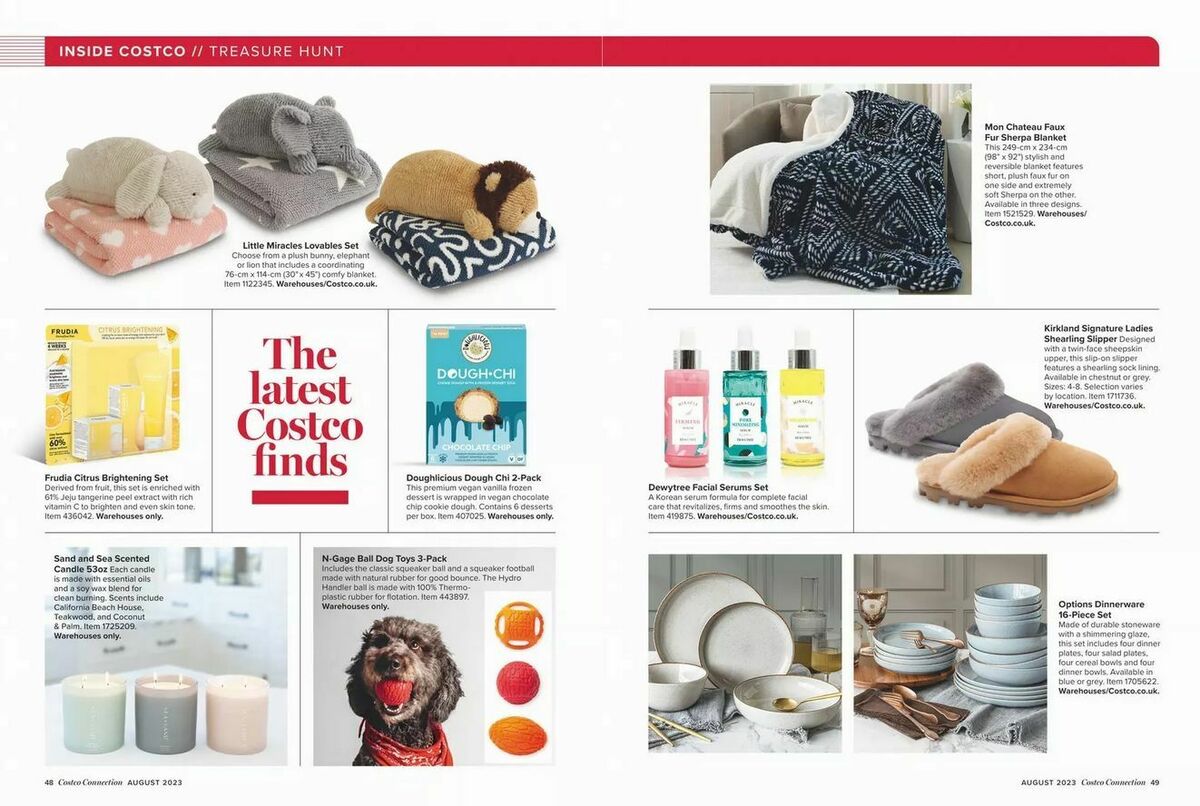 Costco Connection August Offers from 1 August