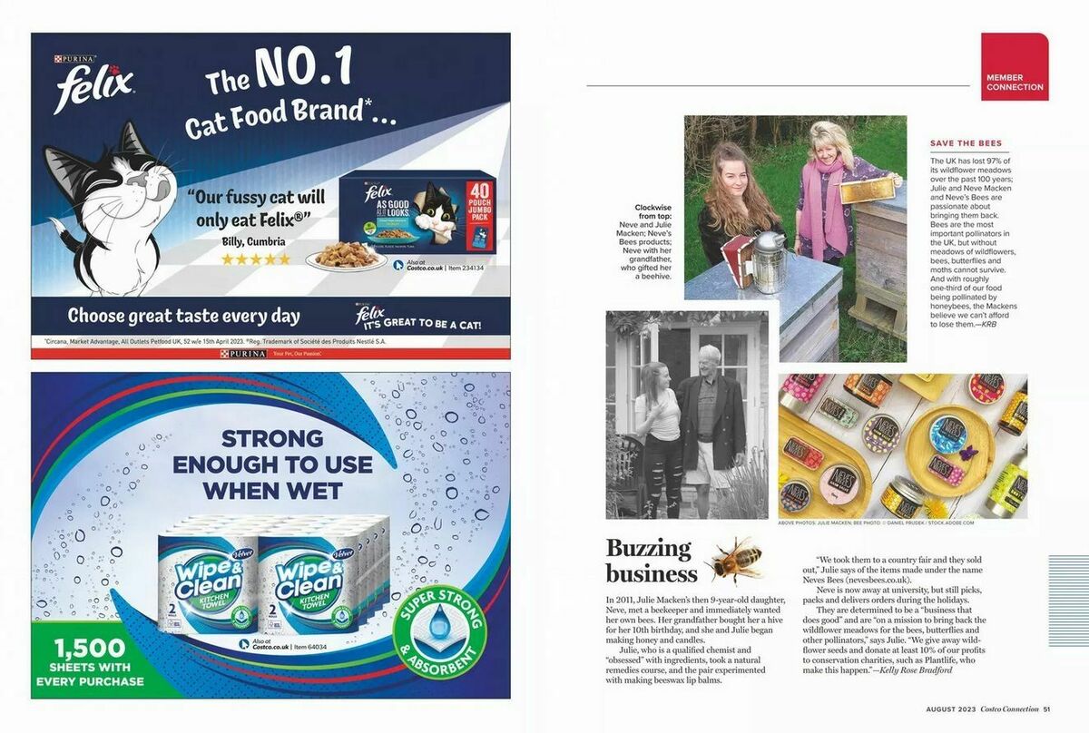 Costco Connection August Offers from 1 August