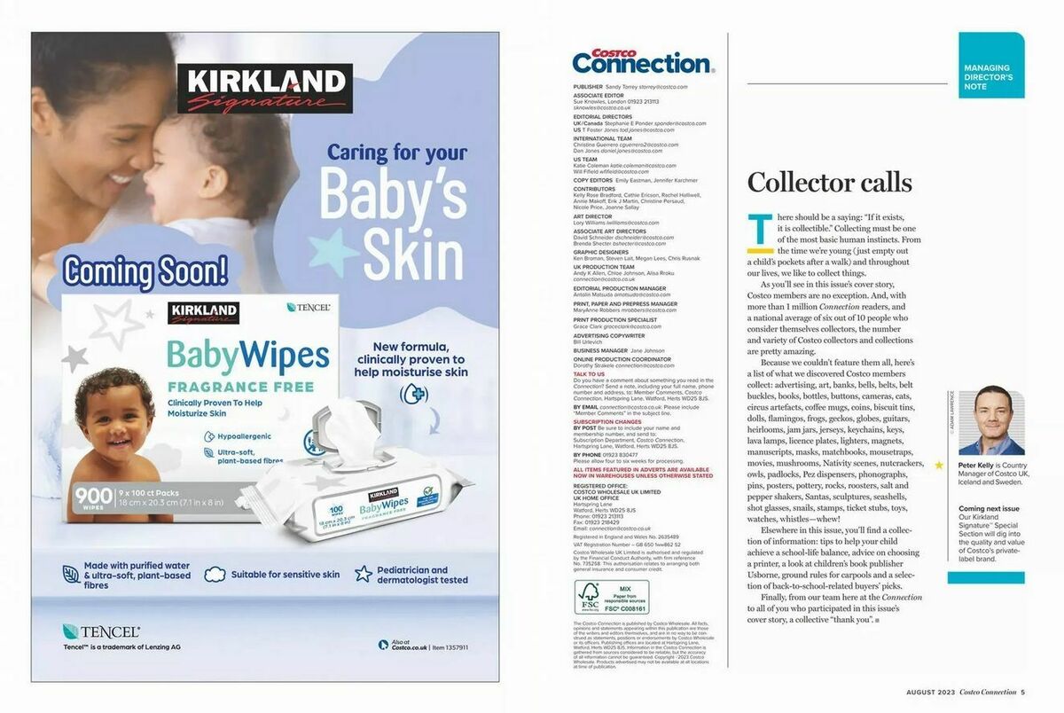 Costco Connection August Offers from 1 August