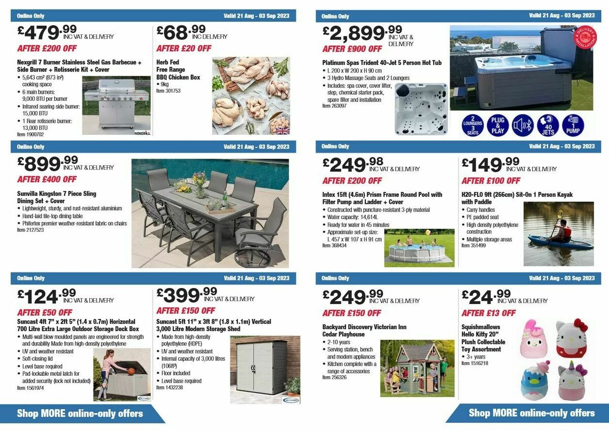 Costco Offers from 21 August