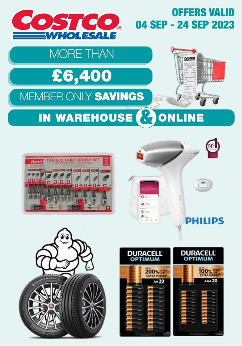 Costco Offers from 4 September