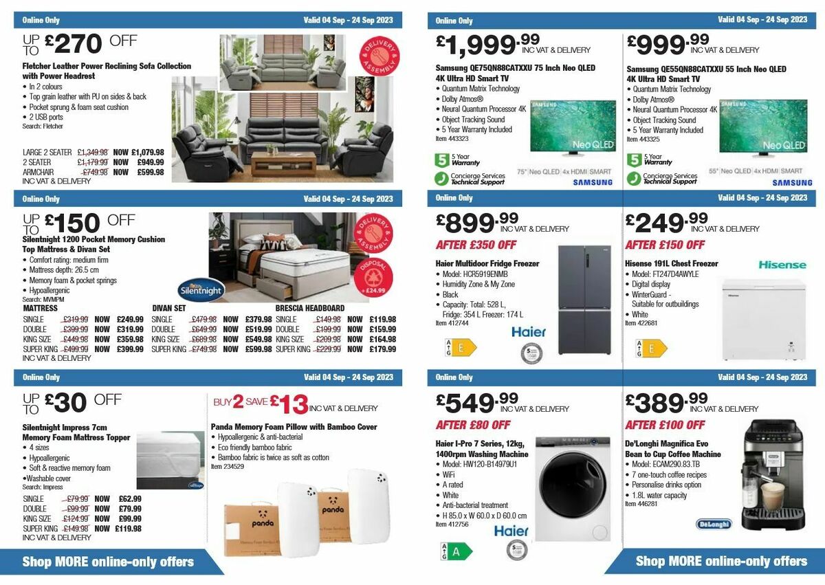 Costco Offers from 4 September