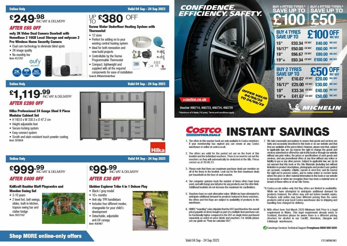 Costco Offers from 4 September