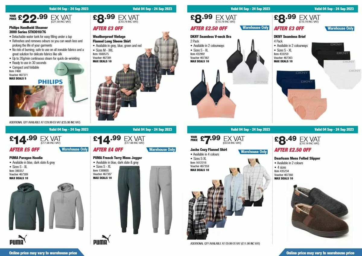 Costco Offers from 4 September
