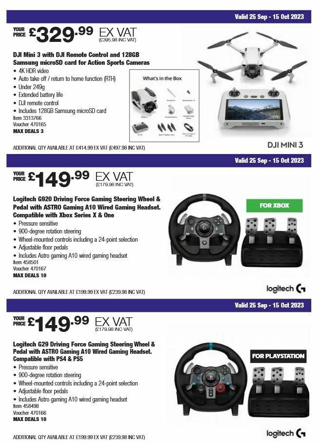 Costco Offers from 25 September