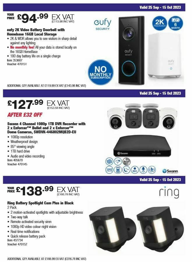 Costco Offers from 25 September