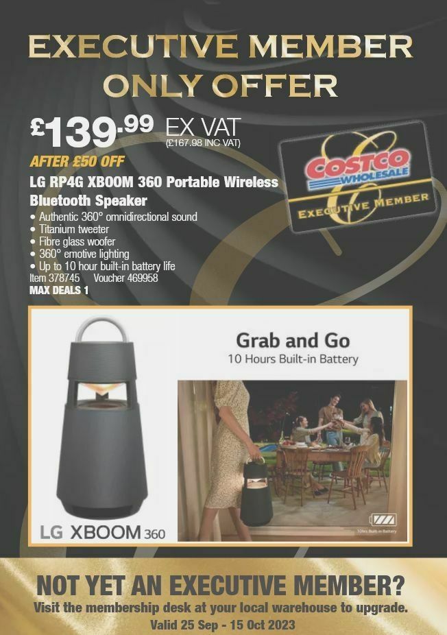 Costco Offers from 25 September