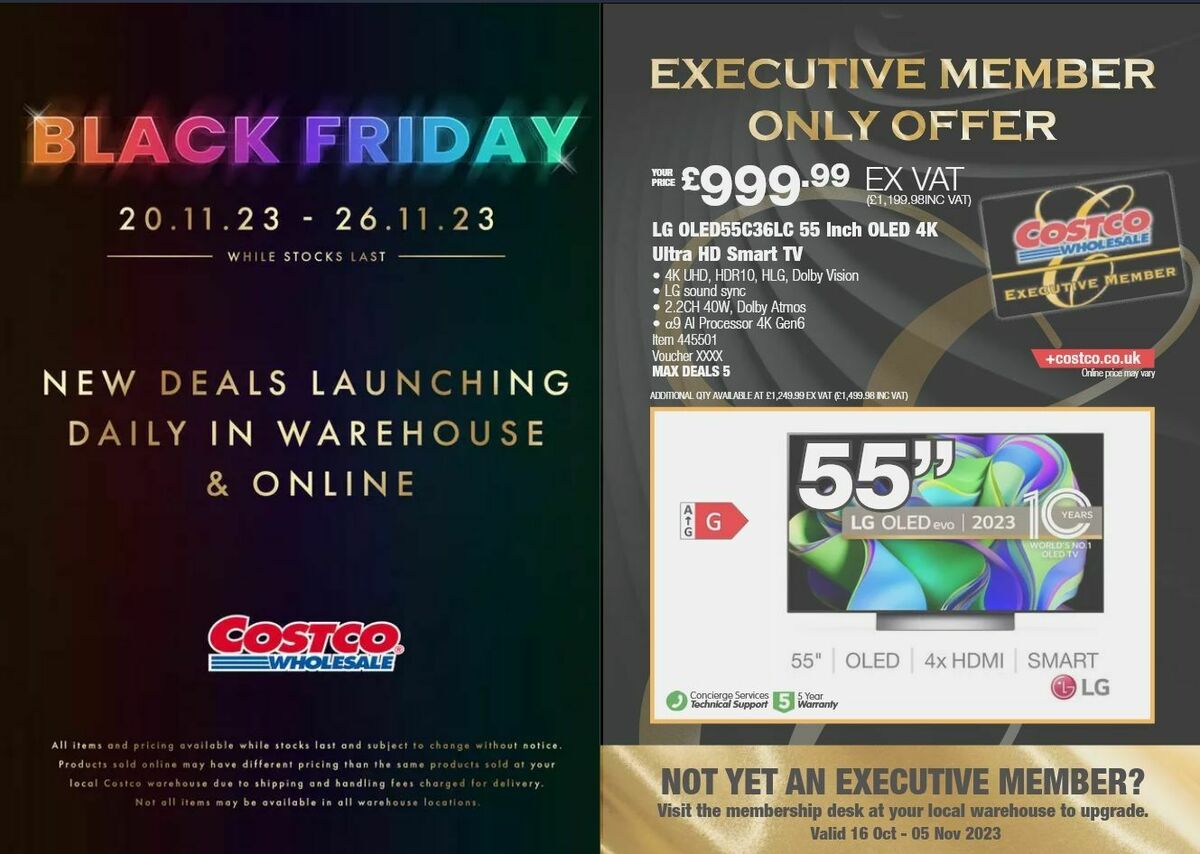 Costco Offers from 16 October