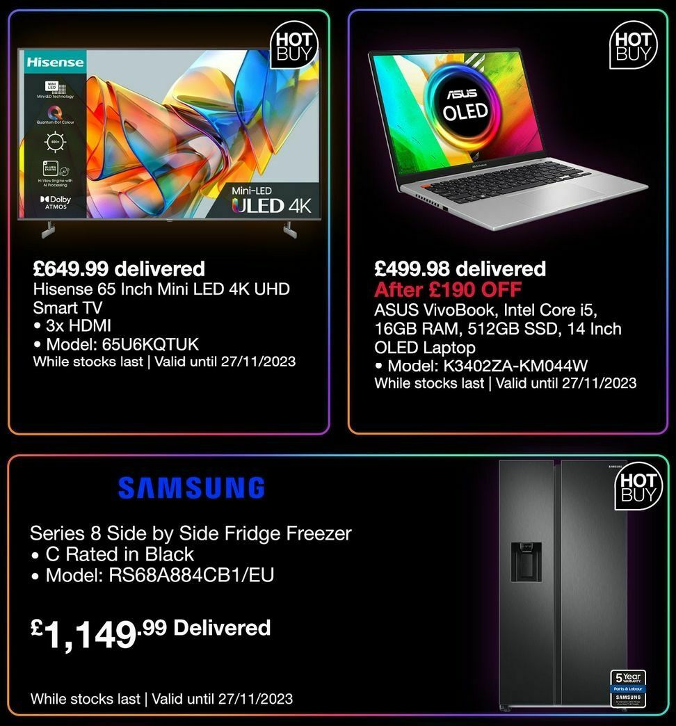 Costco Black Friday Offers from 21 November