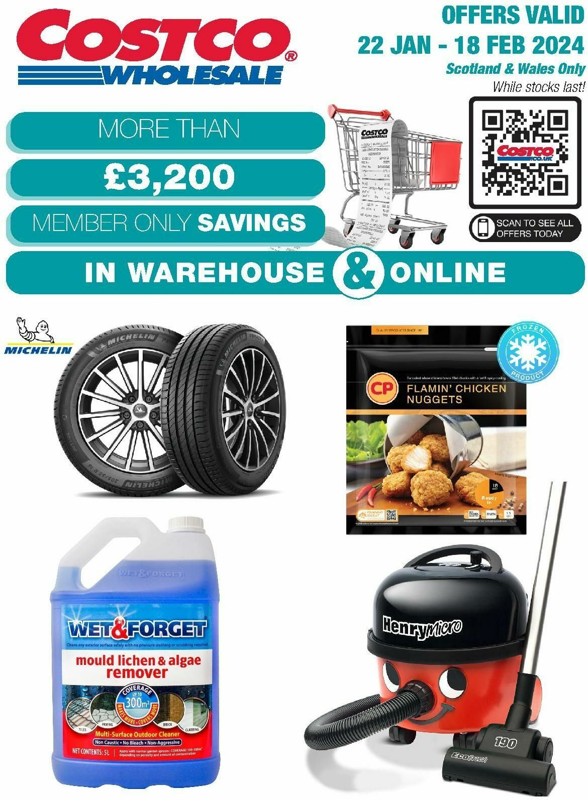Costco Scotland & Wales Offers from 22 January