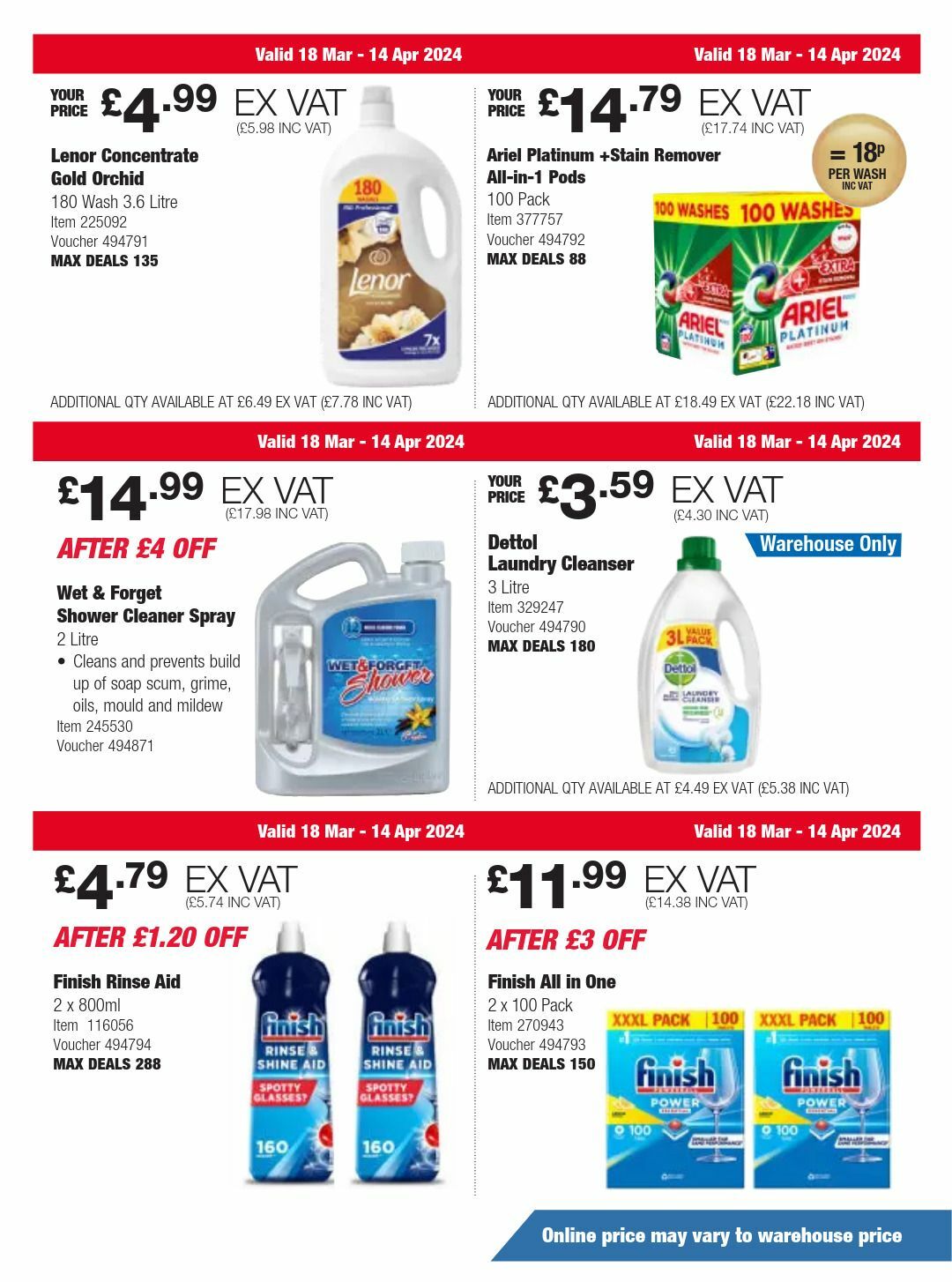 Costco Offers from 18 March