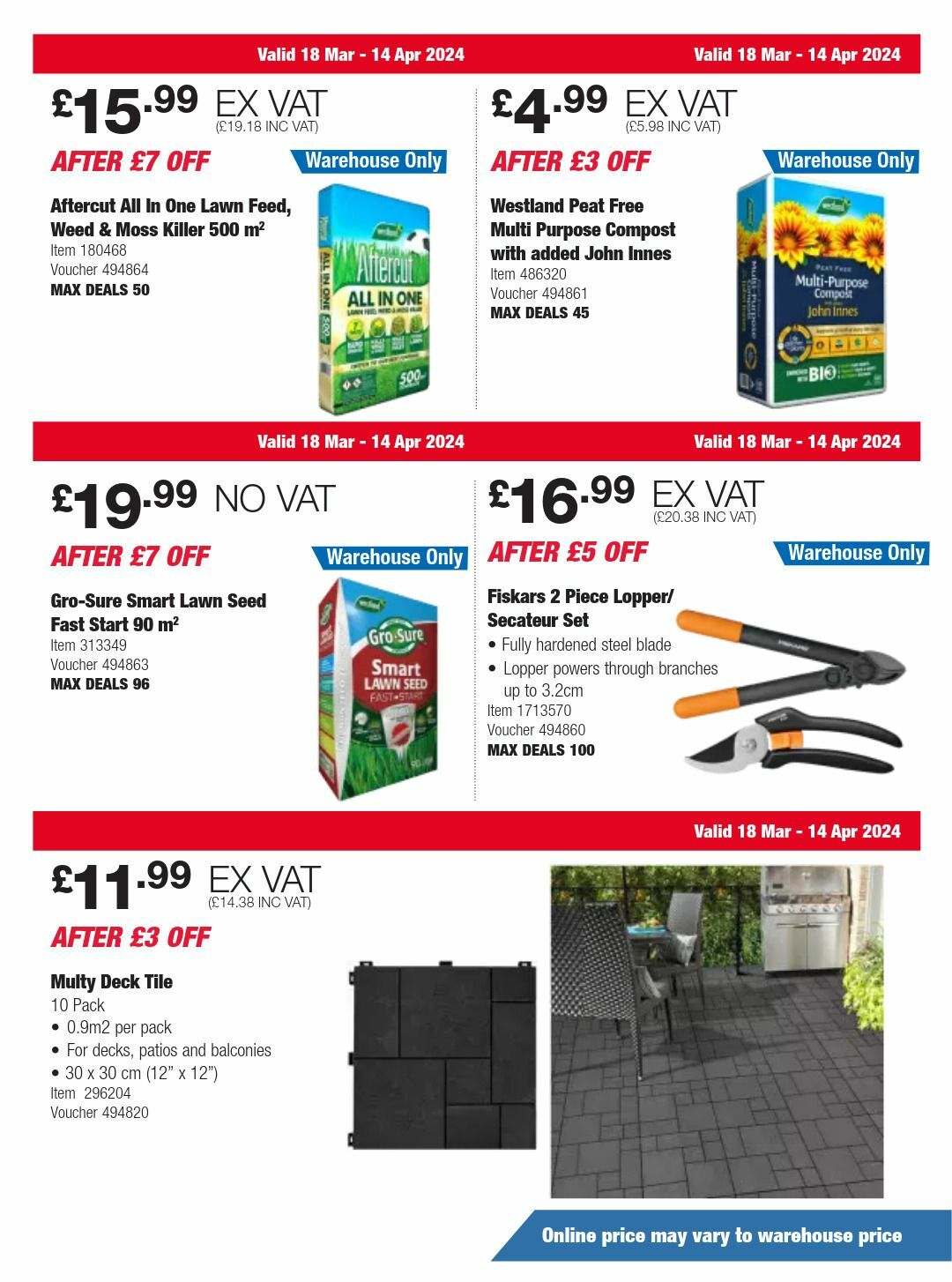 Costco Offers from 18 March