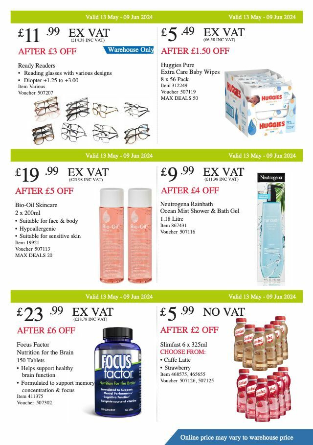 Costco Offers from 13 May