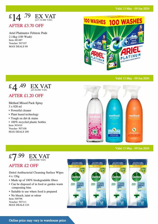 Costco Offers from 13 May