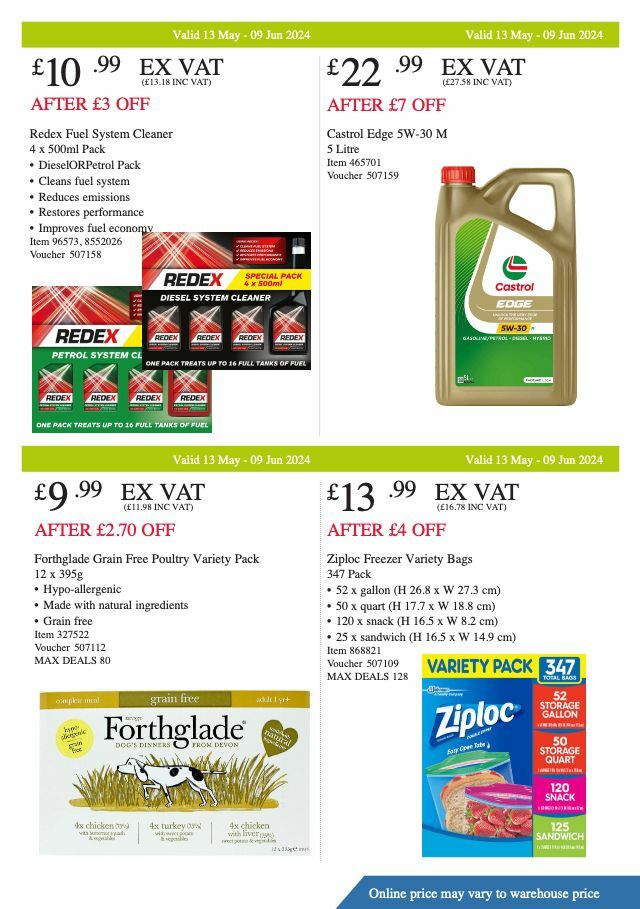 Costco Offers from 13 May