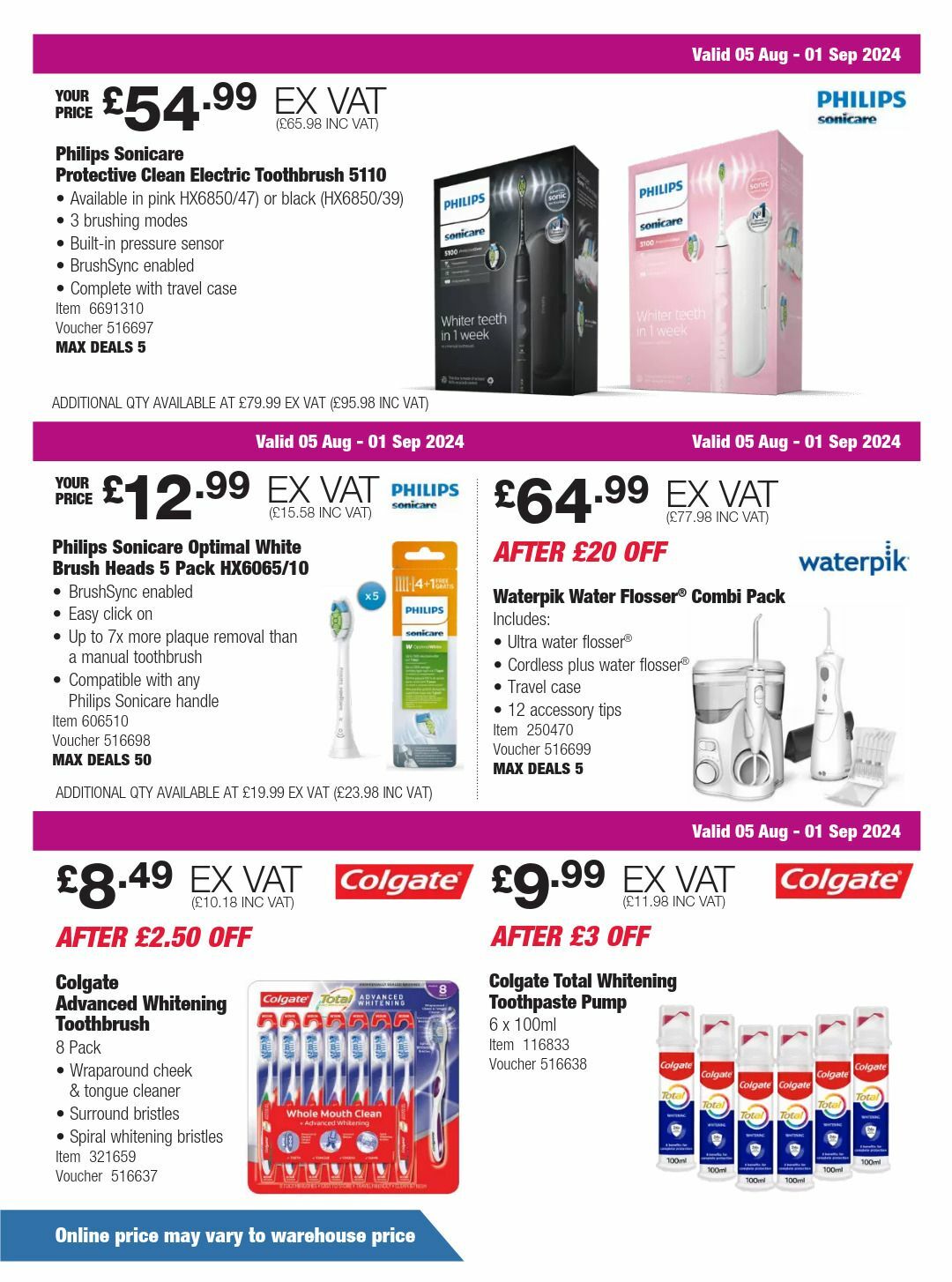 Costco Offers from 5 August