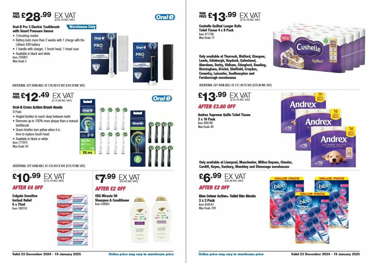 Costco Offers from 23 December