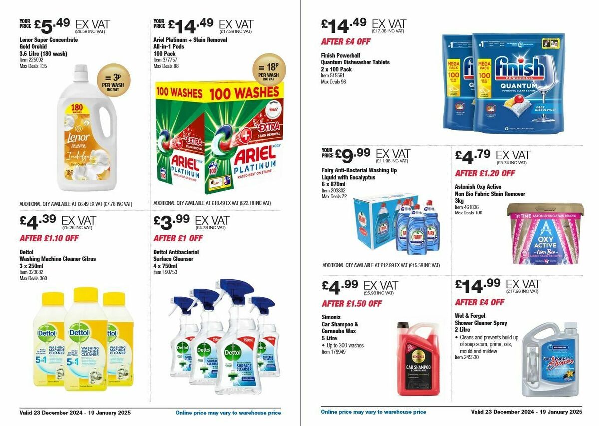 Costco Offers from 23 December