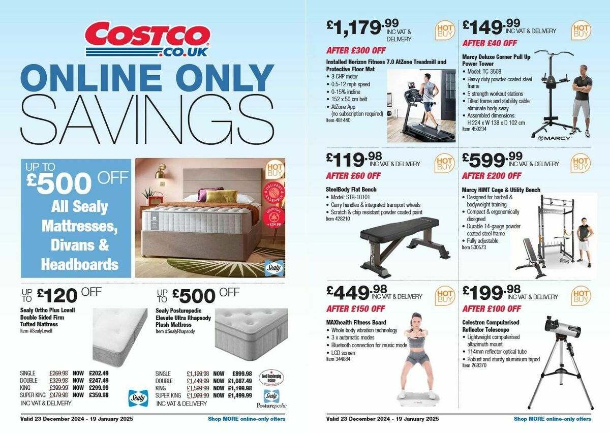 Costco Offers from 23 December