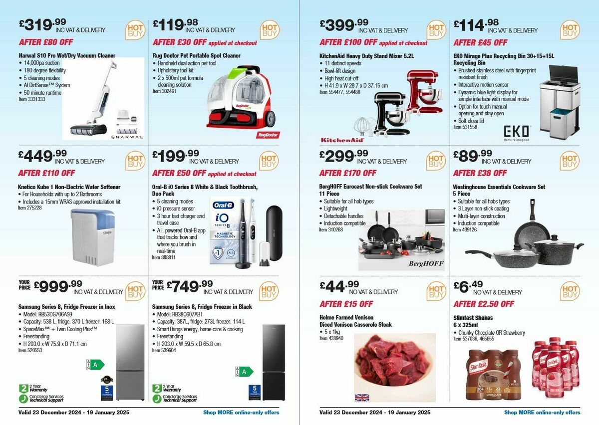 Costco Offers from 23 December