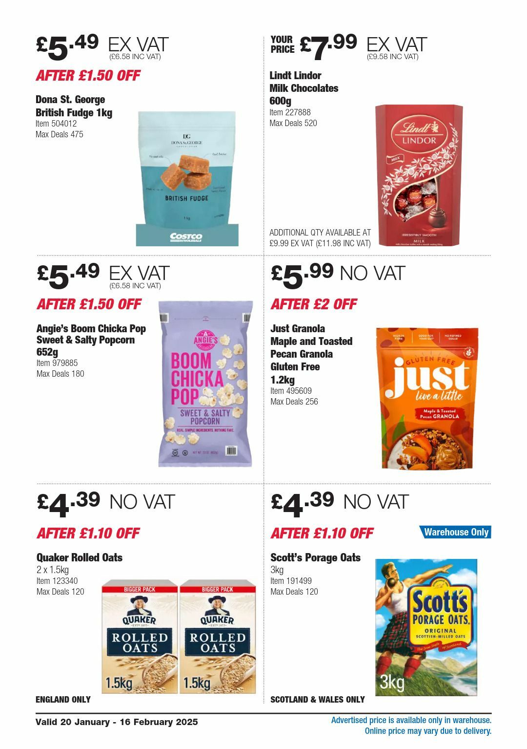 Costco Offers from 20 January
