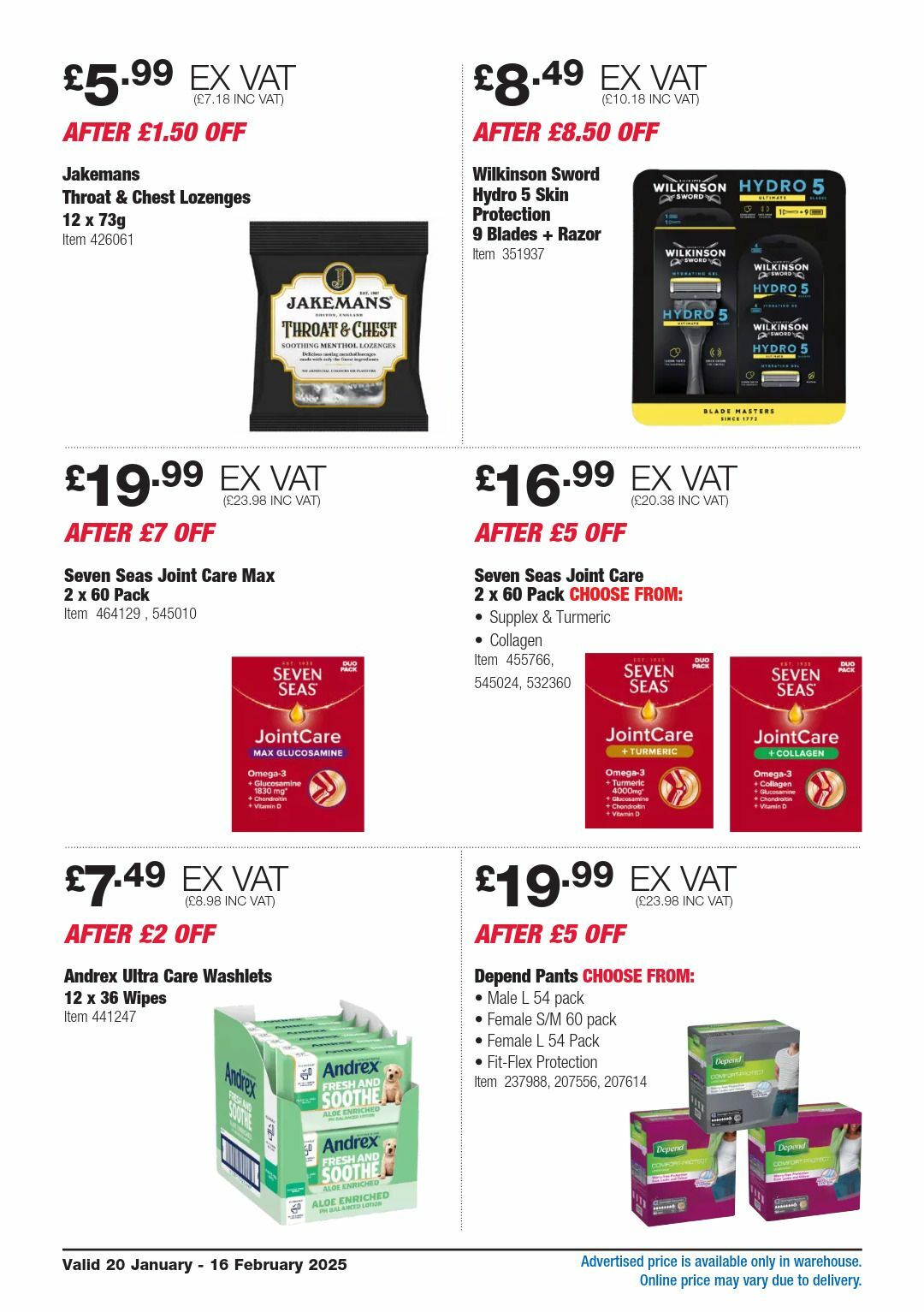 Costco Offers from 20 January