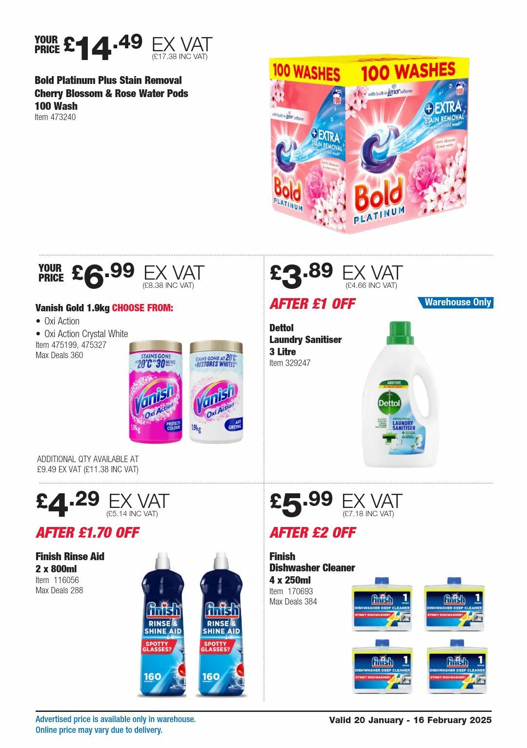 Costco Offers from 20 January