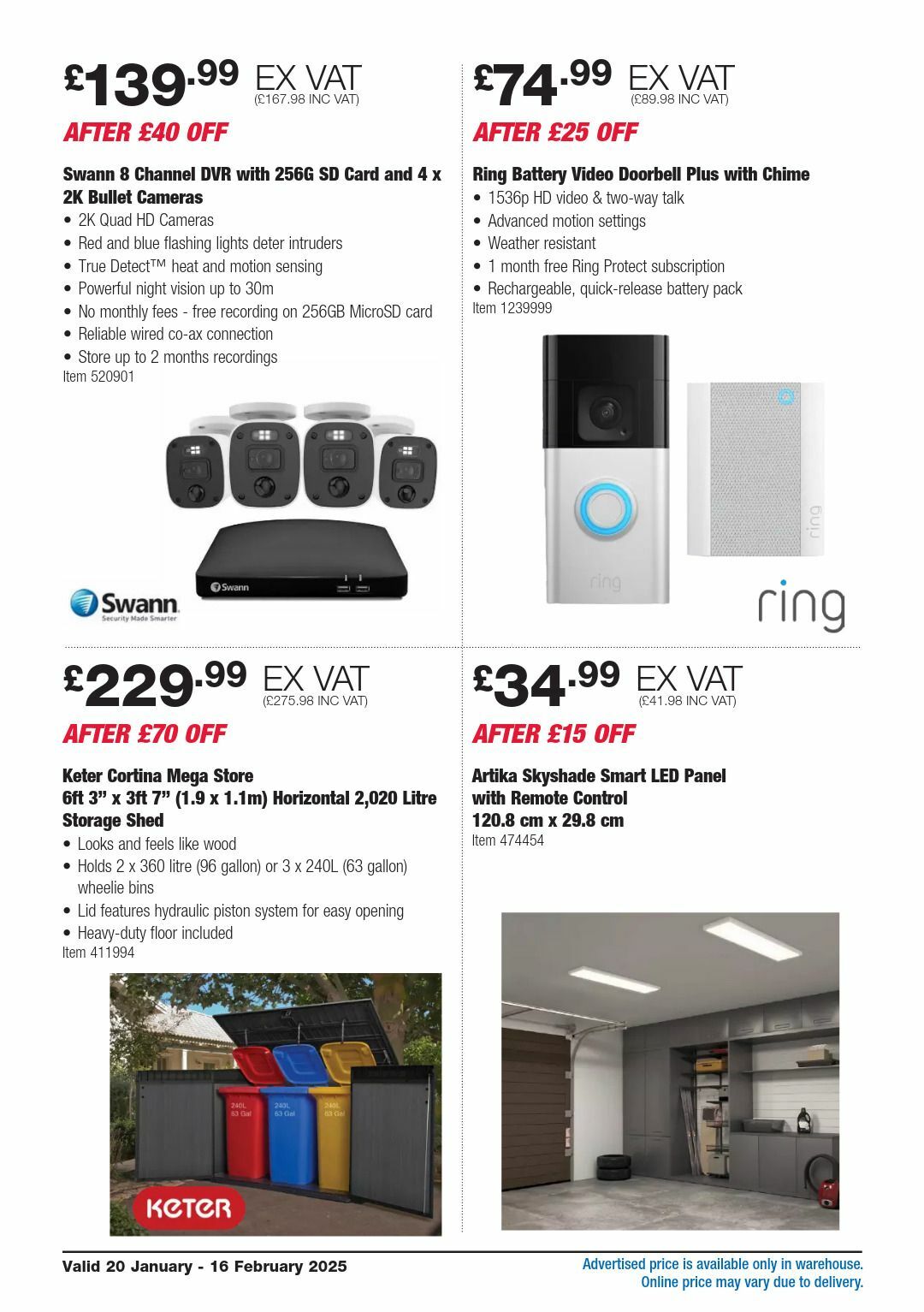 Costco Offers from 20 January