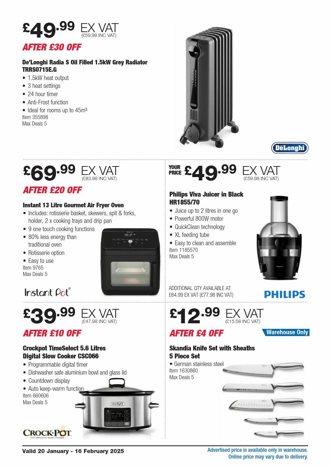 Costco Offers from 20 January