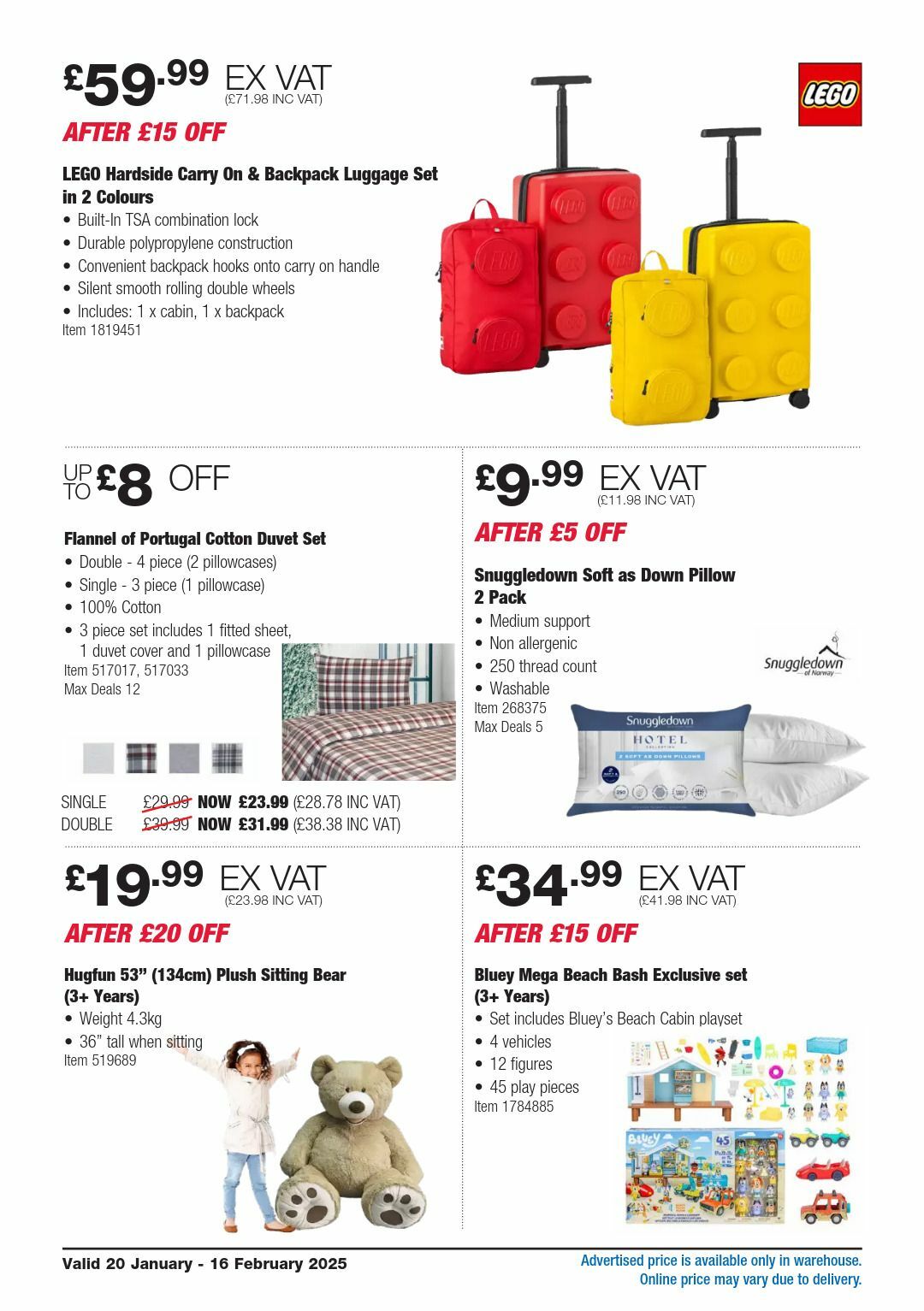 Costco Offers from 20 January