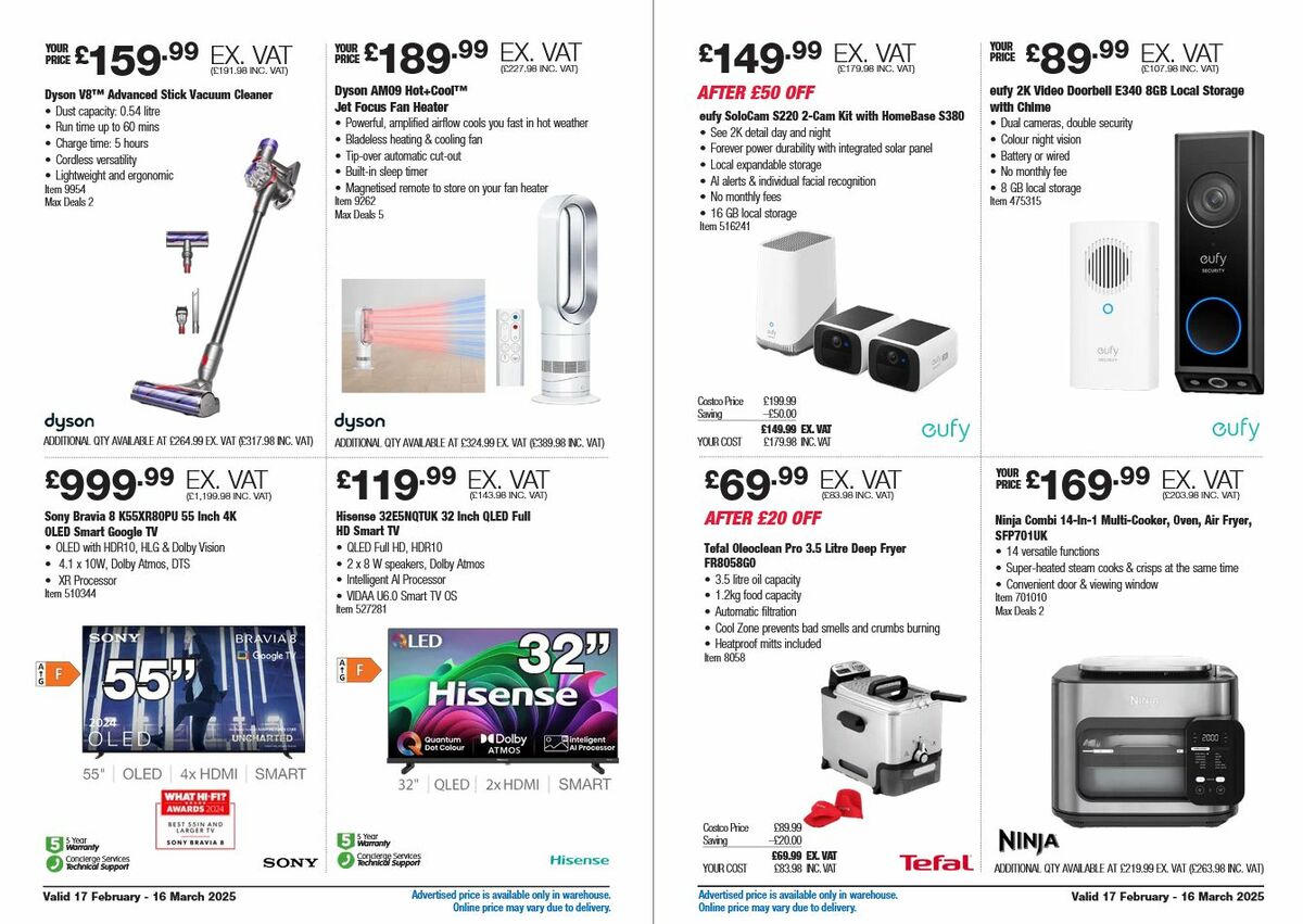 Costco Offers from 17 February