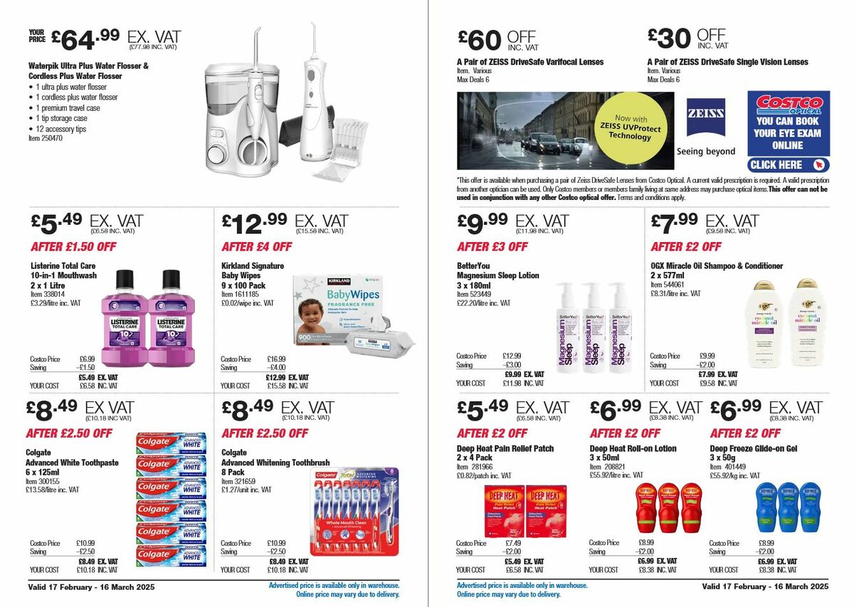 Costco Offers from 17 February