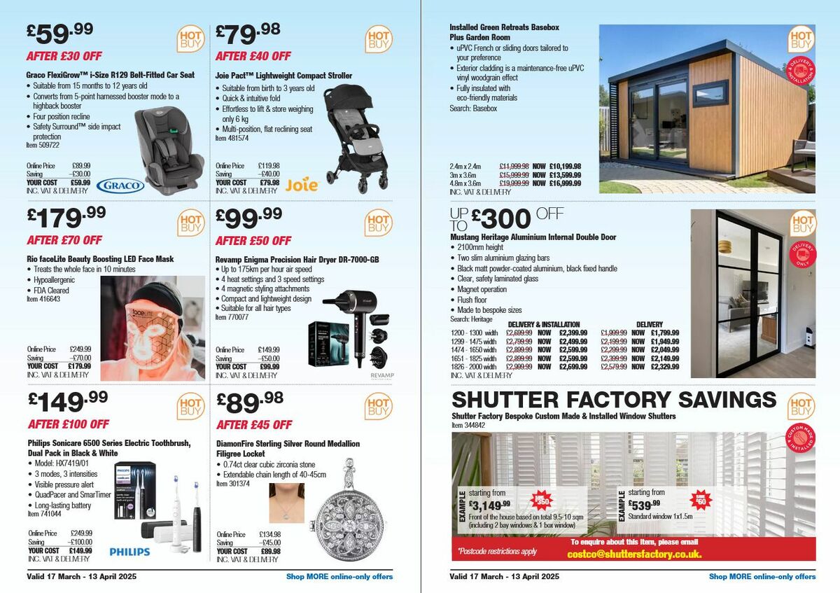 Costco Offers from 17 March